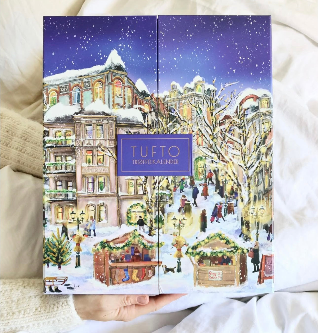 FORHÅNDSBESTILL - Sjokoladekalender med trøfler